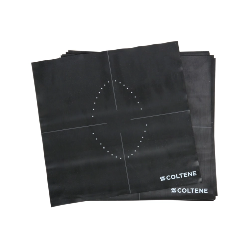 COLTENE HYSOLATE LATEX POEDERVRIJ COFFERDAM BLACK PRINTED 152x152 X-HEAVY (36st) 60031354 - 0