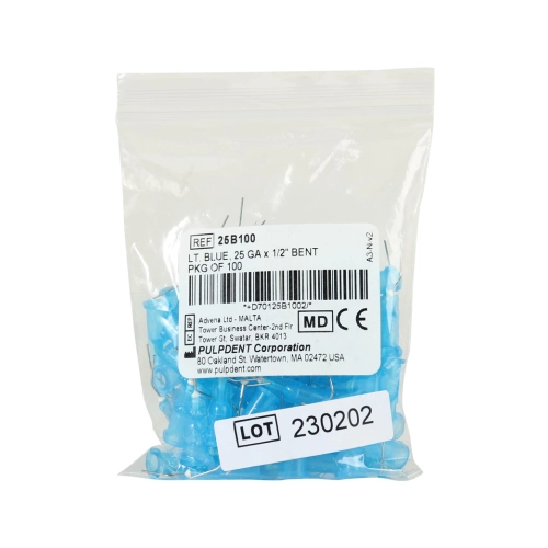 PULPDENT ETS APPLICATIETIPS BLAUW 25G (100st) - 2