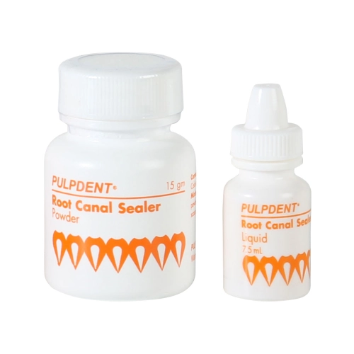 PULPDENT ROOT CANAL SEALER COMPLEET (15gr poeder/7,5ml vloeistof/accessoires) - 0