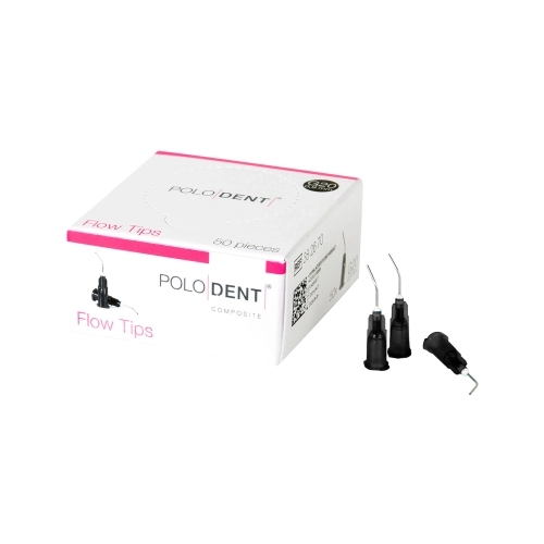 POLODENT FLOW APPLICATIE TIPS ZWART (50st) - 2