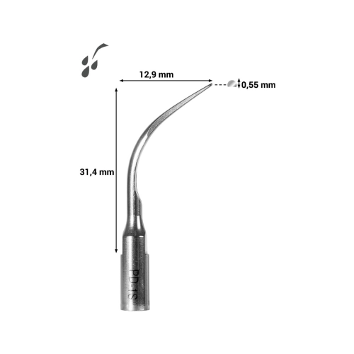 POLODENT SCALING TIP (ACTEON) NR. PD-1S (1st) - 2