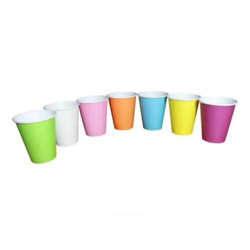 MEDICOM SAFEBASICS KARTONNEN DRINK BEKERS GEEL 180ml (50st)