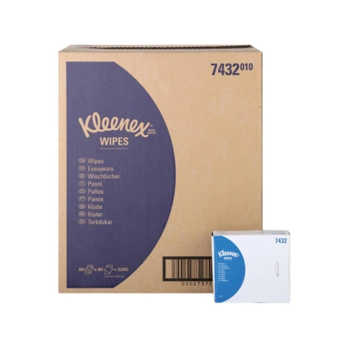 KIMBERLY CLARK MEDICAL WIPES KIMCARE 18,6x10,8cm NR.7432 (66x80st)