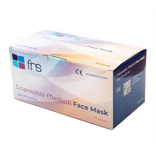 FHS MONDMASKERS MET KOORD TYPE IIR ROZE (50st)