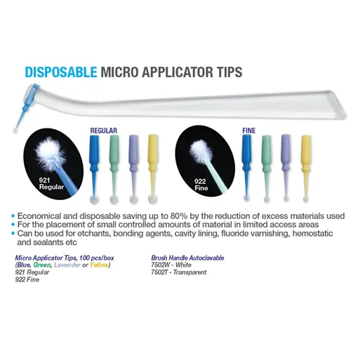 PREMIUM PLUS MICRO APPLICATOR HANDVAT WIT (1st)