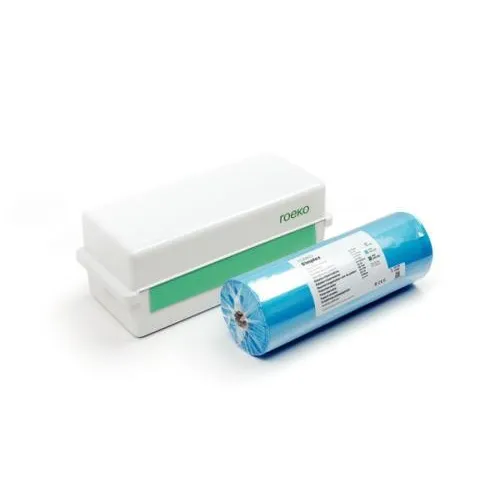 ROEKO SIMPLEX PATIENTENSCHORT OP ROL BLAUW 77x56cm 645002 (200st)