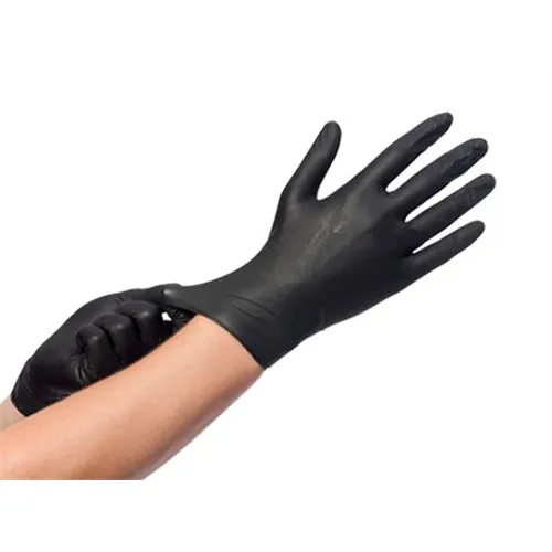COMFORTIES SOFT NITRILE EASYGLIDE & GRIP HANDSCHOENEN POEDERVRIJ SMALL ZWART (100st)