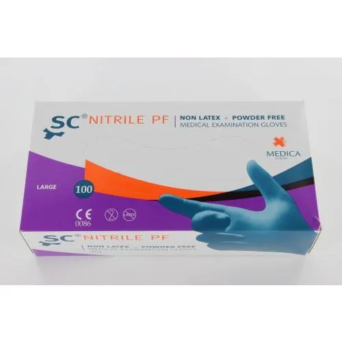 MEDICA SENSICARE NITRILE PLUS HANDSCHOENEN POEDERVRIJ LARGE (200st)