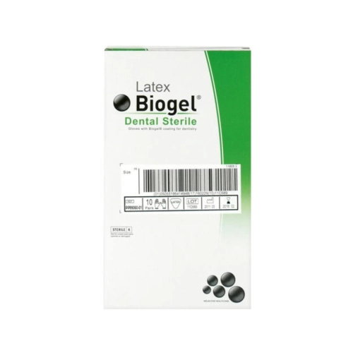 REGENT BIOGEL-D HANDSCHOENEN LATEX POEDERVRIJ STERIEL MAAT 6.5 (10pr)
