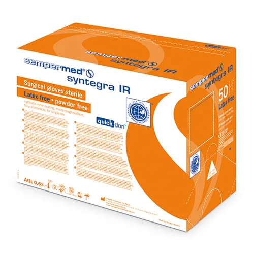 SEMPERMED SYNTEGRA IR HANDSCHOENEN POEDERVRIJ NON-LATEX STERIEL MAAT 6.5 (50pr)
