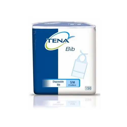 TENA SLAB/PATIËNTENSERVET WIT MET NEKSLUITING 2lg 37x48cm (150st)