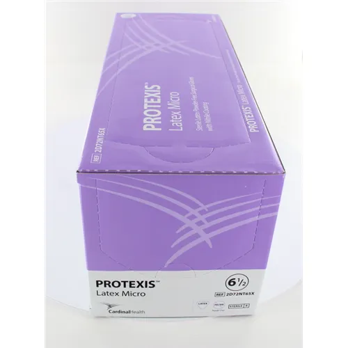 CARDINAL HEALTH PROTEXIS LATEX MICRO HANDSCHOENEN LATEX POEDERVRIJ STERIEL MAAT 6,5 (50pr)