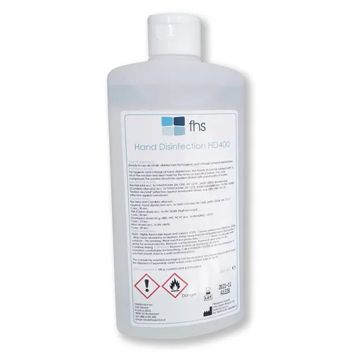 FHS HANDENDESINFECTIE HD400 (500ml)
