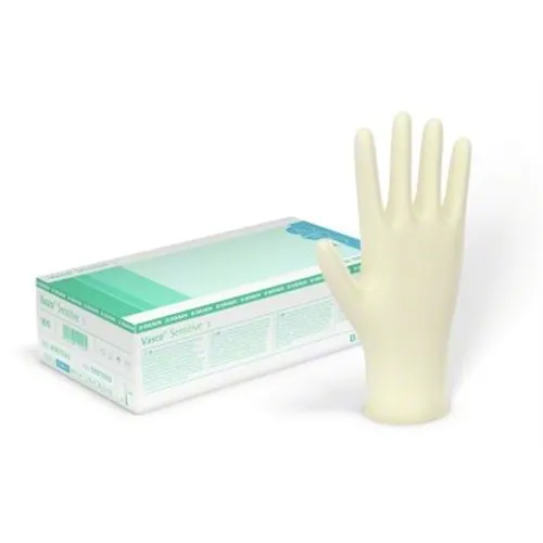 B. BRAUN VASCO SENSITIVE HANDSCHOENEN LATEX POEDERVRIJ SMALL (100st)