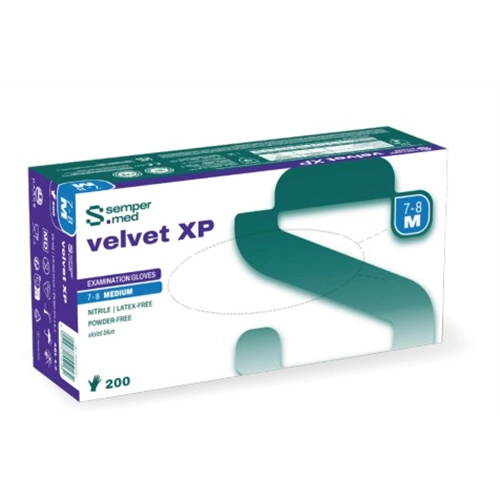 SEMPERMED VELVET XP HANDSCHOENEN POEDERVRIJ NITRILE EXTRA LARGE (180st)