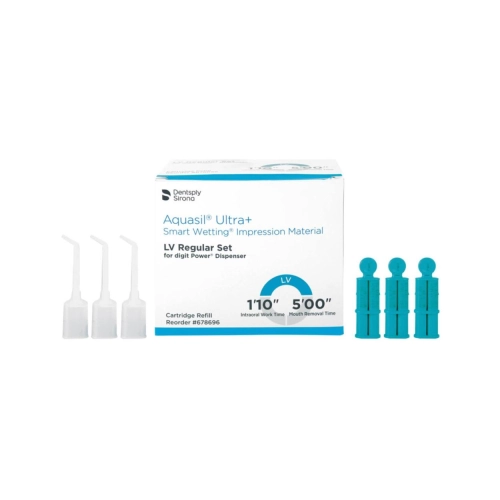 DENTSPLY SIRONA  AQUASIL ULTRA+ LV DIGIT POWER REGULAR CARTRIDGE SET (50st) REF 678696