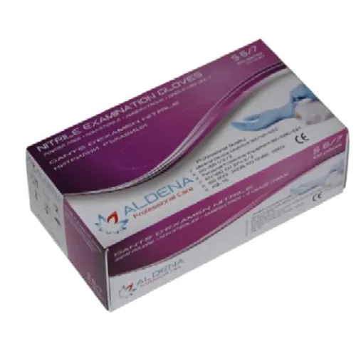 FRESH HANDSCHOENEN NITRILE POEDERVRIJ EXTRA-LARGE BLAUW (100st)