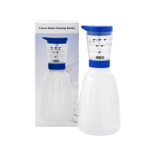 CAVEX WATERDOSEERFLACON MET BLAUWE DOP