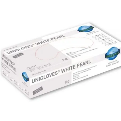FHS HANDSCHOENEN POEDERVRIJ NITRILE WHITE PEARL SMALL (WIT/100st) GP0022