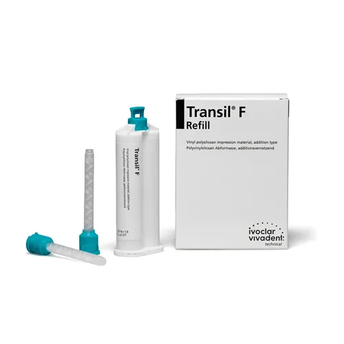 IVOCLAR VIVADENT TRANSFIL F 2x 50ml + 6 MIXING TIPS