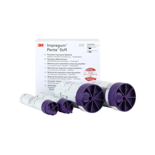 3M IMPREGUM PENTA SOFT POLYETHER AFDRUKMATERIAAL REFILL (2x300ml/2x60ml)