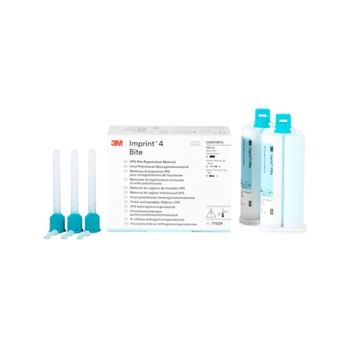 3M IMPRINT 4 BITE VPS BEETREGISTRATIE AFDRUKMATERIAAL REFILL (2x50ml/tips)
