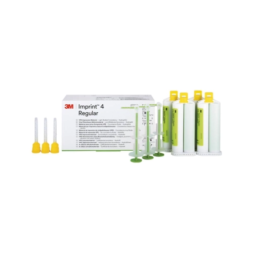 3M IMPRINT 4 REGULAR VPS AFDRUKMATERIAAL REFILL (4x50ml/tips)