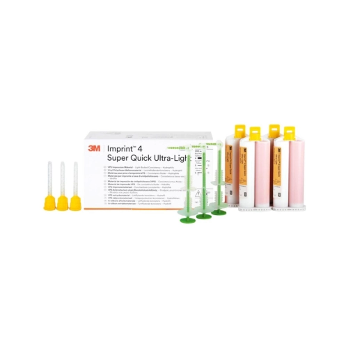 3M IMPRINT 4 SUPER QUICK ULTRA-LIGHT VPS AFDRUKMATERIAAL REFILL (4x50ml/tips)