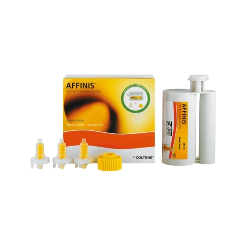 COLTENE AFFINIS SYSTEM-360 HEAVY BODY STARTERKIT NR.6485 (380ml/ring/tips)