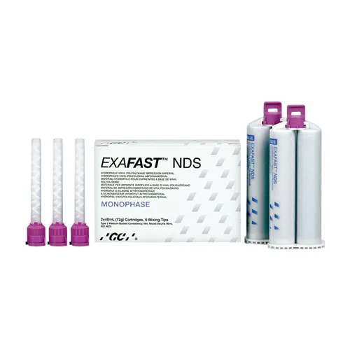 GC EXAFAST NDS HYDROFIEL CARTRIDGES REFILL MONOPHASE (2x48ml/tips)