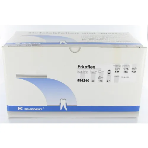 ERKODENT ERKOFLEX DIEPTREKPLATEN ROND 2,0x120mm TRANSPARANT (50st)