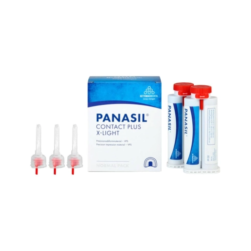 KETTENBACH PANASIL CONTACT PLUS X-LIGHT (2x50ml/8 tips)