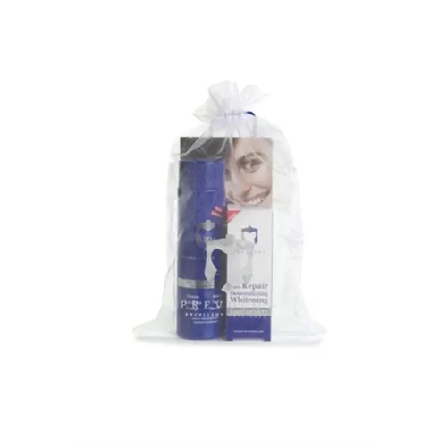 PREVDENT NAZORG PAKKET nHAp TANDPASTA, MONDWATER EN TOOTHGLOSS IN LUX GESCHENKVERPAKKING