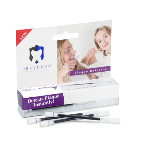 PREVDENT PLAQUE DETECTOR SNAP-N-GO SWABS (10st)