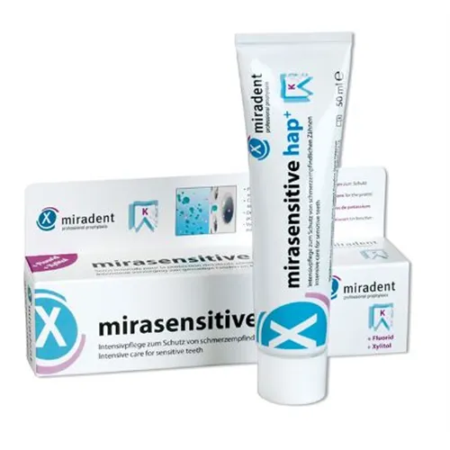 HAGER&WERKEN MIRADENT MIRASENSITIVE HAP+ TANDPASTA (50ml) 630169