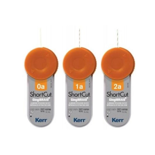 KERR GINGIBRAID SHORTCUT NR.2A IMPREGNATED ALUM.POTASSIUM SULFATE (180cm)