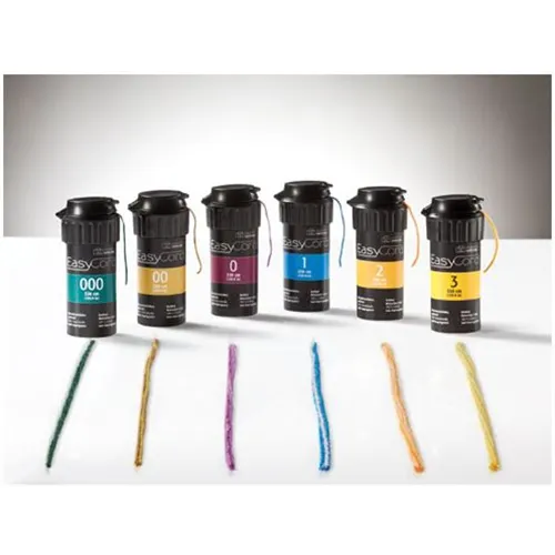 MUELLER-OMICRON EASY CORD RETRACTIEDRAAD NR.000 NON-IMPREGNATED GROEN (330cm)