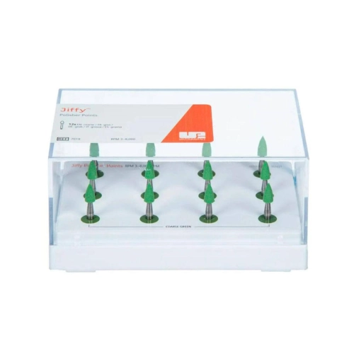 ULTRADENT JIFFY POLIJSTPOINTS GROF GROEN NR. 7019 (12st)