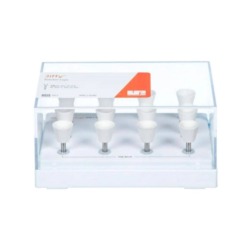ULTRADENT JIFFY POLIJSTCUPS FIJN WIT NR. 7013 (12st)