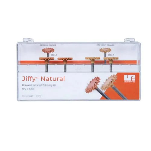 ULTRADENT JIFFY NATURAL INTRA-ORAAL POLIJSTKIT NR. 6380-1 (4st)