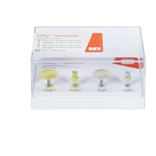 ULTRADENT JIFFY NATURAL RA COMPOSIET POLIJSTKIT NR. 6384-1 (4st)