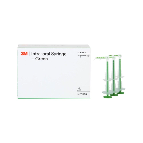 3M INTRA ORAL SYRINGES GROEN (20st)