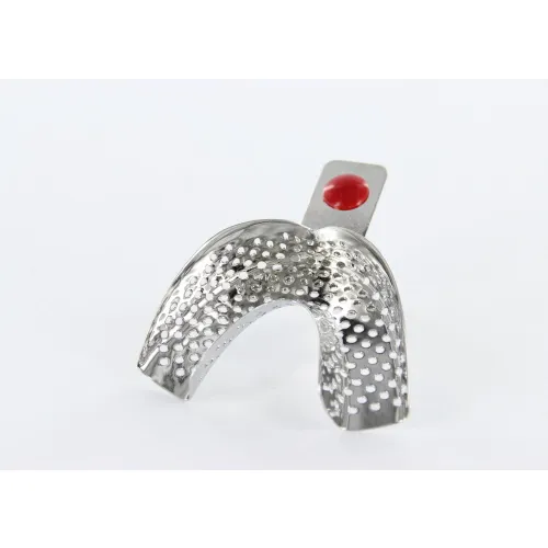 ASA AFDRUKLEPEL RVS GEPERFOREERD BETAND ONDER NR.L3 SMALL ROOD