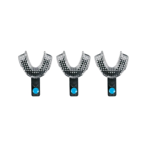 ASA AFDRUKLEPEL RVS PERMA-LOCK GEPERFOREERD BETAND ONDER NR.L4 MEDIUM BLAUW
