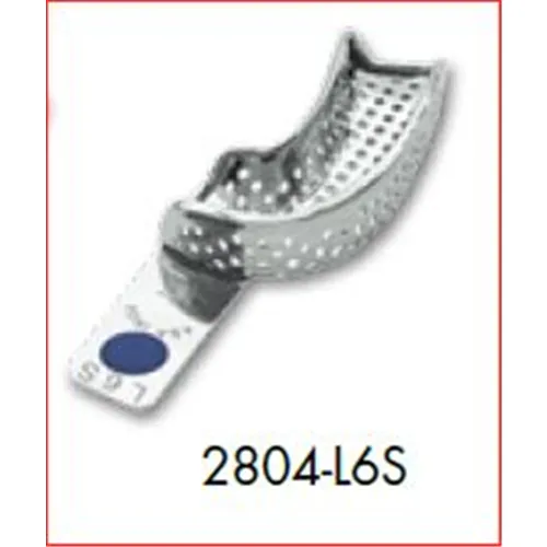 ASA AFDRUKLEPEL RVS PERMA-LOCK GEPERFOREERDE PARTIEEL LINKS NR.L-6S