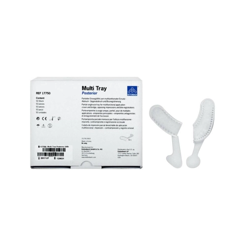 KETTENBACH MULTI TRAY AFDRUKLEPELS POSTERIOR (50st)