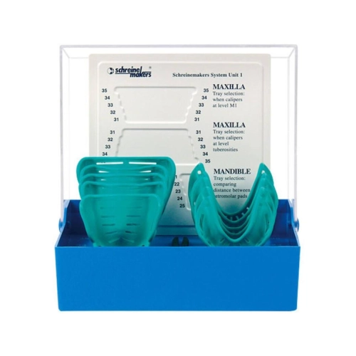 CLAN BORDER-LOCK AFDRUKLEPELSET DISPOSABLE ONBETAND BOVEN/ONDER GROEN NR.6410G (10st)
