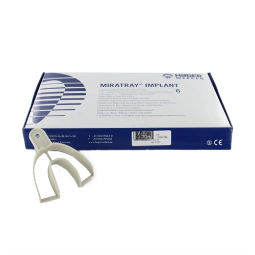 HAGER&WERKEN AFDRUKLEPEL MIRATRAY IMPLANT ONDER NR.I2 MEDIUM (6st)