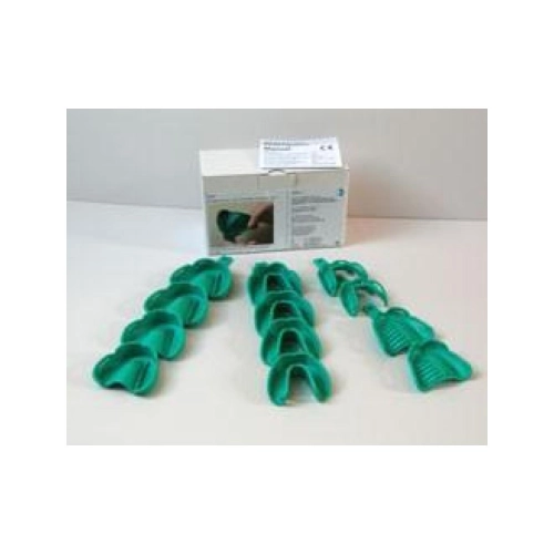 CLAN BORDER-LOCK AFDRUKLEPELSET DISPOSABLE BETAND/ONBETAND GROEN NR.5400G (12st)