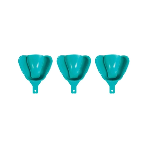 CLAN BORDER-LOCK DISPOSABLE AFDRUKLEPELS SOLID BOVEN GROEN NR.46 (10st)
